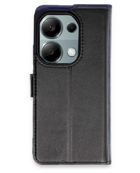 Xiaomi Redmi Note 13 Pro 4g Kılıf Trend S Plus Kapaklı Kılıf - Siyah Xiaomi Redmi Note 13 Pro 4g Kılıf Trend S Plus Kapaklı Kılıf - Siyah