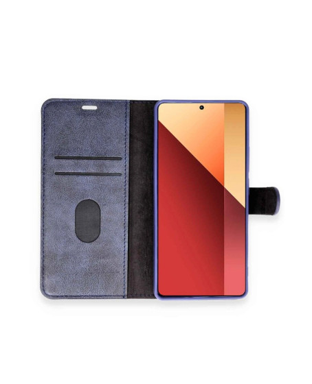 Xiaomi Redmi Note 13 Pro 4g Kılıf Trend S Plus Kapaklı Kılıf - Siyah Xiaomi Redmi Note 13 Pro 4g Kılıf Trend S Plus Kapaklı Kılıf - Siyah