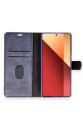 Xiaomi Redmi Note 13 Pro 4g Kılıf Trend S Plus Kapaklı Kılıf - Siyah Xiaomi Redmi Note 13 Pro 4g Kılıf Trend S Plus Kapaklı Kılıf - Siyah