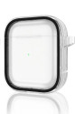 Apple Airpods 4 (4.nesil) Shiny Şeffaf Kılıf - Siyah