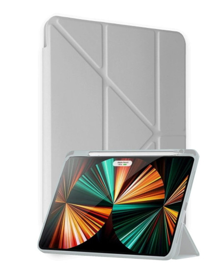 Xiaomi Redmi Pad Pro 12.1 Kılıf Kalemlikli Mars Tablet Kılıfı - Gri Xiaomi Redmi Pad Pro 12.1 Kılıf Kalemlikli Mars Tablet Kılıfı - Gri