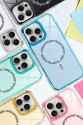 Apple İphone 14 Live Diamond Magsafe Kapak - Siyah