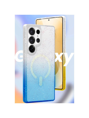 Samsung Galaxy S25 Ultra Pummel Shiny Magsafe Kapak - Pembe