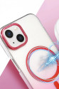 Apple İphone 15 Plus Glossy Magsafe Kapak - Siyah Apple İphone 15 Plus Glossy Magsafe Kapak - Siyah