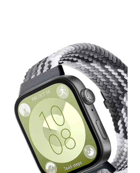 Huawei Fit 4  Kordon (saat Değildir) - Gri-siyah