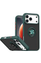 Apple İphone 17 Pro Max Montreal Yüzüklü Silikon Kapak - Yeşil Apple İphone 17 Pro Max Montreal Yüzüklü Silikon Kapak - Yeşil