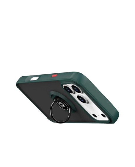 Apple İphone 17 Pro Max Montreal Yüzüklü Silikon Kapak - Yeşil Apple İphone 17 Pro Max Montreal Yüzüklü Silikon Kapak - Yeşil