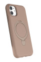 Apple İphone 11 Regal Magsafe Standlı Kapak - Çöl Titanyum Apple İphone 11 Regal Magsafe Standlı Kapak - Çöl Titanyum