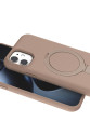 Apple İphone 11 Regal Magsafe Standlı Kapak - Çöl Titanyum Apple İphone 11 Regal Magsafe Standlı Kapak - Çöl Titanyum