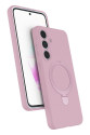Samsung Galaxy S24 Fe Regal Magsafe Standlı Kapak - Açık Pembe Samsung Galaxy S24 Fe Regal Magsafe Standlı Kapak - Açık Pembe
