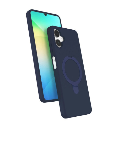 Samsung Galaxy A06 Regal Magsafe Standlı Kapak - Lacivert