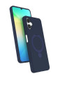 Samsung Galaxy A06 Regal Magsafe Standlı Kapak - Lacivert