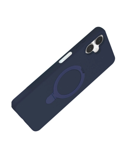 Samsung Galaxy A06 Regal Magsafe Standlı Kapak - Lacivert