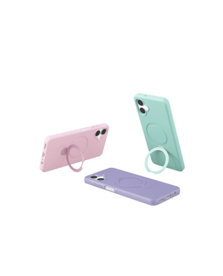 Samsung Galaxy A06 Regal Magsafe Standlı Kapak - Titan Gri Samsung Galaxy A06 Regal Magsafe Standlı Kapak - Titan Gri