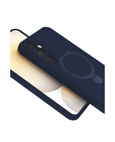 Samsung Galaxy A16 5g Regal Magsafe Standlı Kapak - Lacivert