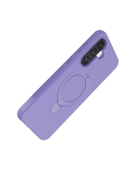 Samsung Galaxy A56 Regal Magsafe Standlı Kapak - Lila