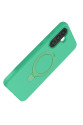 Samsung Galaxy A56 Regal Magsafe Standlı Kapak - Yeşil Samsung Galaxy A56 Regal Magsafe Standlı Kapak - Yeşil