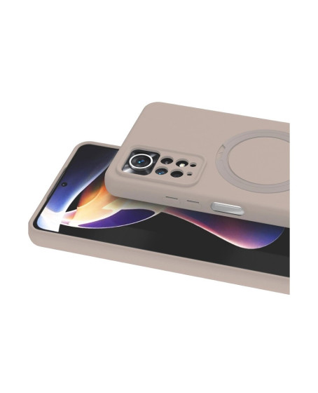 Xiaomi Redmi Note 12 Pro 4g Regal Magsafe Standlı Kapak - Çöl Titanyum