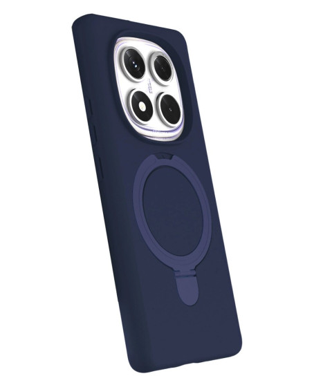 Xiaomi Redmi Note 14 Pro 5g Regal Magsafe Standlı Kapak - Lacivert Xiaomi Redmi Note 14 Pro 5g Regal Magsafe Standlı Kapak - Lacivert