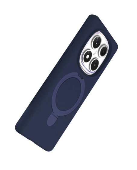 Xiaomi Redmi Note 14 Pro 5g Regal Magsafe Standlı Kapak - Lacivert Xiaomi Redmi Note 14 Pro 5g Regal Magsafe Standlı Kapak - Lacivert