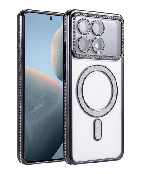 Xiaomi Poco X6 Pro Joke Simli Magneticsafe Kılıf - Siyah Xiaomi Poco X6 Pro Joke Simli Magneticsafe Kılıf - Siyah