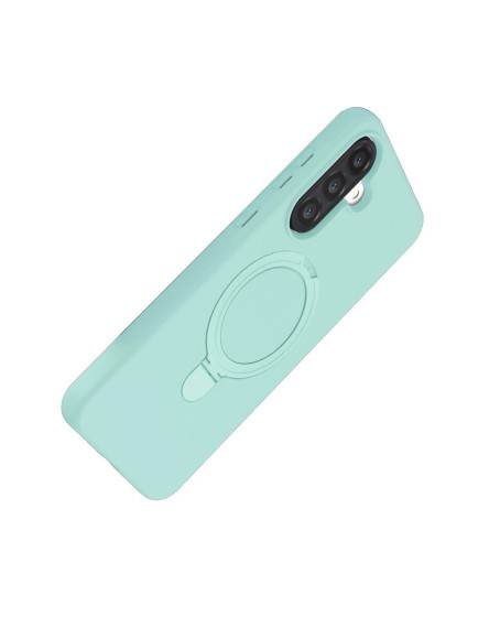 Samsung Galaxy A17 5g Regal Magsafe Standlı Kapak - Su Yeşili