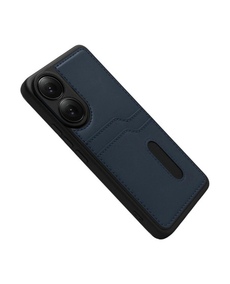 Oppo A38 Sara Kartvizitli Deri Kılıf - Lacivert Oppo A38 Sara Kartvizitli Deri Kılıf - Lacivert