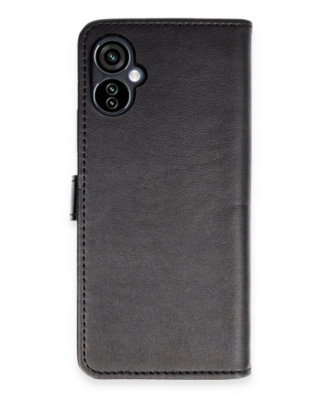 Tecno Camon 19 Neo Kılıf Trend S Plus Kapaklı Kılıf - Siyah