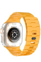 Apple Watch Ultra 49mm Wowen Kordon (saat Değildir) - Sarı Apple Watch Ultra 49mm Wowen Kordon (saat Değildir) - Sarı