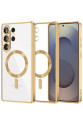 Samsung Galaxy S26 Ultra Kross Magneticsafe Kapak - Gold Samsung Galaxy S26 Ultra Kross Magneticsafe Kapak - Gold