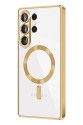 Samsung Galaxy S26 Ultra Kross Magneticsafe Kapak - Gold Samsung Galaxy S26 Ultra Kross Magneticsafe Kapak - Gold