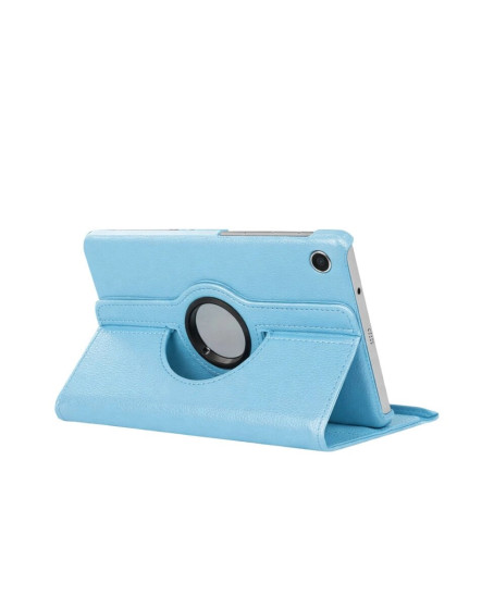 Samsung Galaxy Tab A11 360 Tablet Deri Kılıf - Turkuaz Samsung Galaxy Tab A11 360 Tablet Deri Kılıf - Turkuaz
