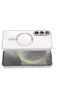 Samsung Galaxy A37 5g Kross Magneticsafe Kapak - Gümüş Samsung Galaxy A37 5g Kross Magneticsafe Kapak - Gümüş