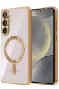 Samsung Galaxy A57 5g Kross Magneticsafe Kapak - Çöl Titanyum
