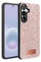 Onegif Samsung Galaxy A57 5g Bright Simli Kapak - Pembe