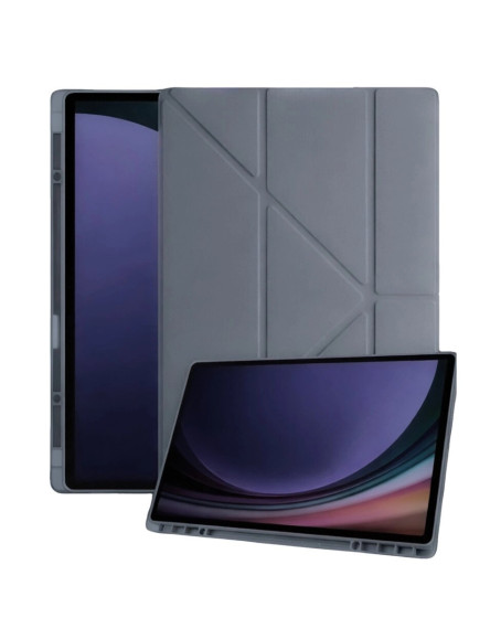 Samsung Galaxy X730 Tab S11 Kalemlikli Mars Tablet Kılıfı - Koyu Gri