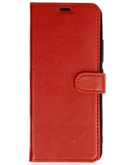 Tecno Camon 20 Prime Trend S Plus Kapaklı Kılıf - Kırmızı Tecno Camon 20 Prime Trend S Plus Kapaklı Kılıf - Kırmızı