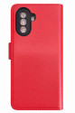 Huawei Nova Y70 Trend S Plus Kapaklı Kılıf - Kırmızı