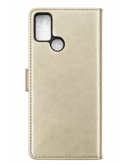 Tecno Pova Trend S Plus Kapaklı Kılıf - Gold