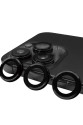 Apple İphone 15 Pro Max Raze Metal Kamera Lens - Siyah Apple İphone 15 Pro Max Raze Metal Kamera Lens - Siyah