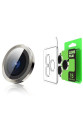 Apple İphone 15 Pro Max Raze Metal Kamera Lens - Siyah Apple İphone 15 Pro Max Raze Metal Kamera Lens - Siyah