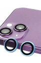 Apple İphone 13 Mini Raze Metal Kamera Lens - Mavi Apple İphone 13 Mini Raze Metal Kamera Lens - Mavi