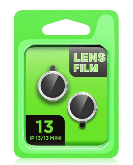 Apple İphone 13 Mini Raze Metal Kamera Lens - Kırmızı