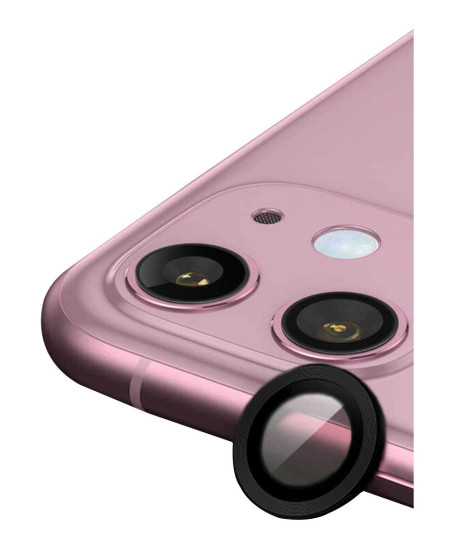 Apple İphone 11 Raze Metal Kamera Lens - Siyah