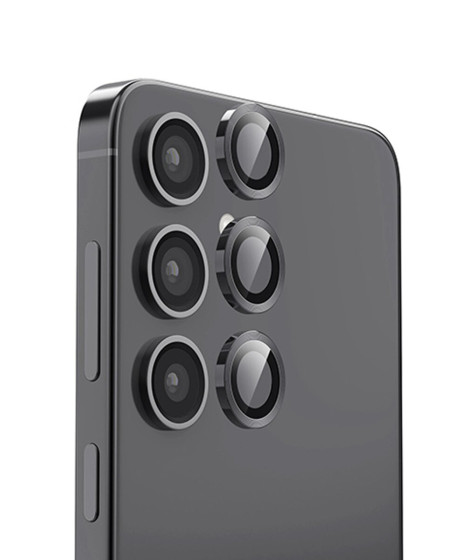 Samsung Galaxy S25 Plus Raze Metal Kamera Lens - Siyah Samsung Galaxy S25 Plus Raze Metal Kamera Lens - Siyah