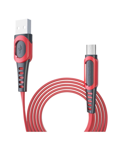 Dc01 Süper Hızlı Micro Usb Kablo 1m 2.4a - Kırmızı