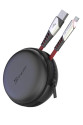 Dc16 Micro Usb Kablo 1m 2.4a - Kırmızı Dc16 Micro Usb Kablo 1m 2.4a - Kırmızı