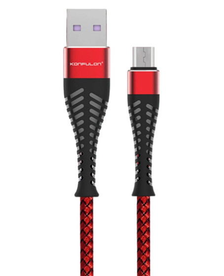 S61 Micro Usb Kablo 1.2m 2.1a - Kırmızı S61 Micro Usb Kablo 1.2m 2.1a - Kırmızı