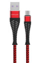 S61 Micro Usb Kablo 1.2m 2.1a - Kırmızı S61 Micro Usb Kablo 1.2m 2.1a - Kırmızı