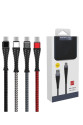 S61 Micro Usb Kablo 1.2m 2.1a - Kırmızı S61 Micro Usb Kablo 1.2m 2.1a - Kırmızı